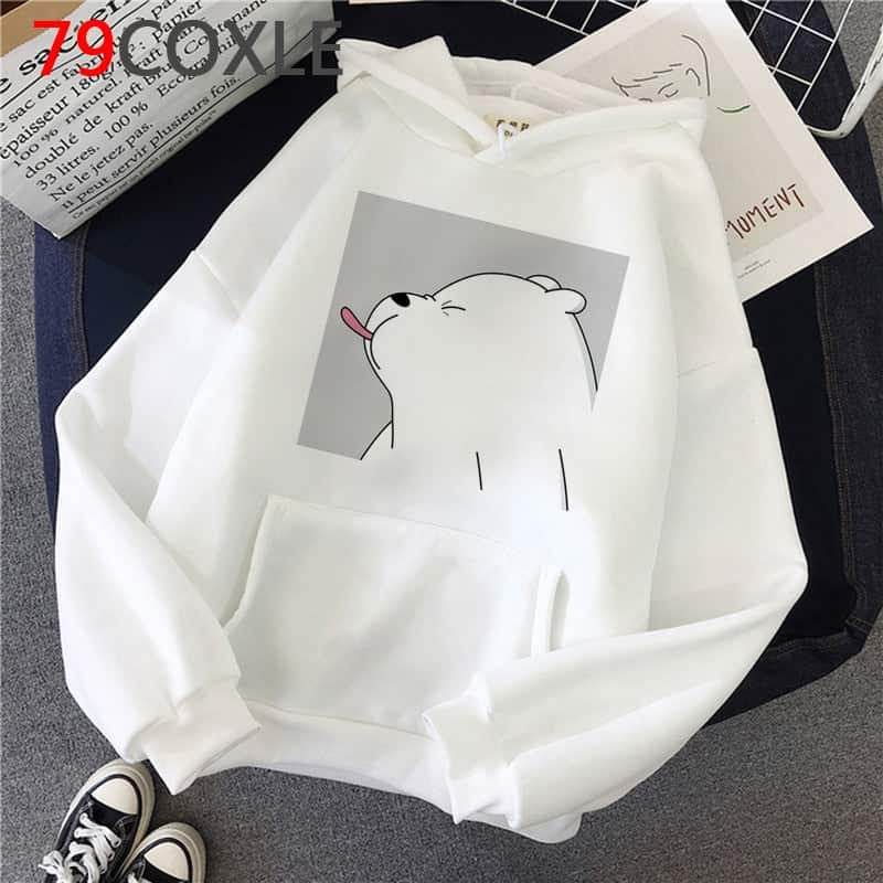 Ayıcıklı Sweatshirt Kadın