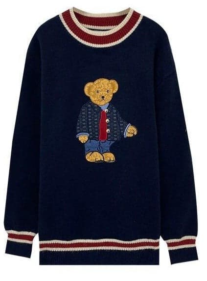 Ayıcıklı Sweatshirt Kadın